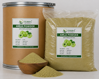 Poudre d'Amla (Gooseberry) Sauvage Indienne de Qualité Supérieure pour la Croissance Capillaire, Lisse et Soyeuse, Extrait Végétal Premium de Qualité Supérieure