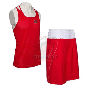 Uniforme de boxe de haute qualité, entièrement personnalisé, produit phare en promotion, uniforme de boxe pour hommes en vente - Product Image 4