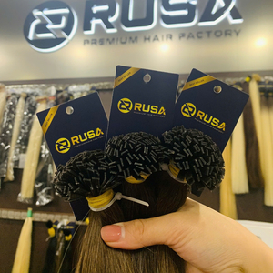 Extensiones de Cabello Humano RUSA K-Tip, Cabello Virgen Vietnamita de Primera Calidad, Cutícula Alineada, Puntas Completas, 100g, Todos los Colores - Product Image 5