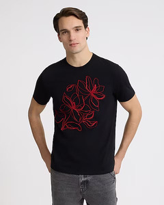 Fabricantes de Ropa al por Mayor, Camisetas Extra Grandes de Algodón 100% para Hombre, Color Negro, con Logotipo Personalizado, Impresión Ecológica en Serigrafía para Verano - Product Image 3