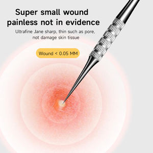 Acne Blackhead Comedone <b>Black</b> Spot Pimple Blemish Remover Skin Care Women Beauty Acne Treatment Pore Cleanser Needle <b>Hook</b> - Product Image 2