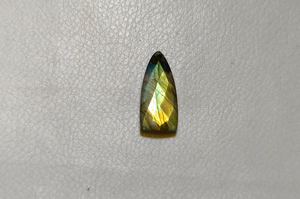 Cabujón de Labradorita Facetada, Gema Suelta en Forma de Pera, Piedra para Colgante, para Joyería, Cristal Natural con Destellos, 21x11x5mm - Product Image 4