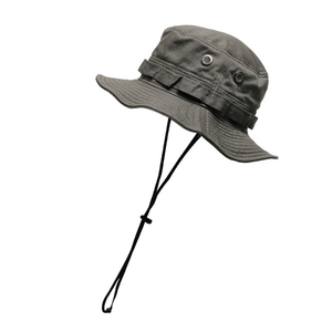 Chapeaux de pêcheur vintage pour femmes et hommes, couleur unie, large bord réglable, chapeau de soleil d'extérieur pour la pêche - Product Image 2