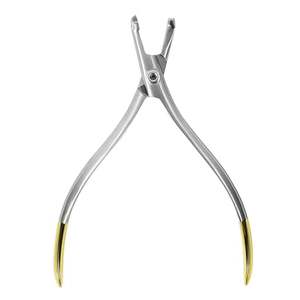 Pince dentaire de qualité supérieure, pince à plier les fils, instrument de bouclage de fils orthodontiques, acier inoxydable, manuel, certifié CE - Product Image 3