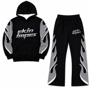 Conjunto Deportivo con Capucha y Pantalones Jogger para Hombre, Calidad Premium, Serigrafía, Chándal Informal para Hombre, Ropa Deportiva 100% - Product Image 1