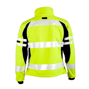 Veste de sécurité réfléchissante pour homme, en polaire, haute visibilité, vêtements de travail d'hiver, certifiée CE, logo personnalisé, grandes tailles - Product Image 2