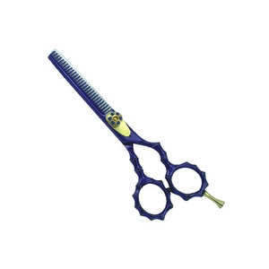 Tijeras de adelgazamiento profesionales recubiertas de color/tijeras de peluquería de alta calidad y tijeras de adelgazamiento 2025 - Product Image 4