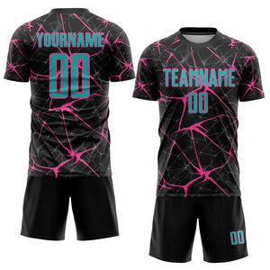 Uniforme de Fútbol Sublimado Transpirable de Talla Grande, Diseño Personalizado OEM, Fabricación en Fábrica, Mejor Precio, Gran Venta - Product Image 6