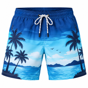 <b>Men</b> Swim Shorts Quick Dry Beach Shorts Custom Swim <b>Trunks</b> Lightweight Swimming Shorts Water Sports Shorts Summer Beachwear - Product Image 4