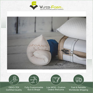 Almohadas de Viaje con Relleno de Espuma Viscoelástica, de Tamaño y Diseño Personalizados, de Calidad Confiable, para Mayor Comodidad en Viajes Largos, Venta Global - Product Image 5