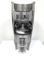 Bomba Sumergible Multietapa de Acero Inoxidable SubWell, 10 HP, Trifásica, Eléctrica, de Alta Presión, Salida de 2-1/2 Pulgadas
