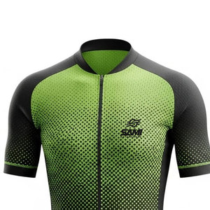 Diseña Tu Propio Jersey de Ciclismo Personalizado con Logotipo, Transpirable, Estampado, Opciones de Color Sólido, 100% Poliéster, Servicio OEM, Venta al Por Mayor de Fábrica - Product Image 3