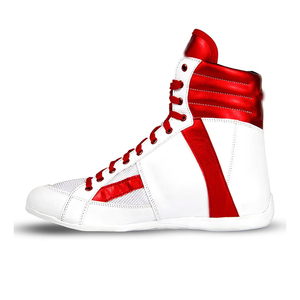 รองเท้าชกมวย ZYDAR SPORTS OEM แบบผูกเชือก ดีไซน์ยืดหยุ่น รองเท้ากีฬาแบบกำหนดเองสำหรับการฝึกซ้อมและการแข่งขัน - Product Image 3