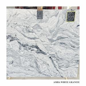 Nouveauté - Pierre de granit blanc Amba polie de haute qualité, épaisseur 2 cm, écologique, durable, pour façade de bâtiment - Product Image 1