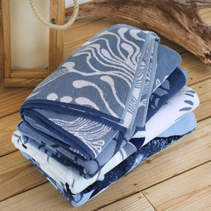 Serviette de plage de luxe en coton doux de haute qualité, couleur unie, grande taille, séchage rapide, légère, absorbante, pour les voyages d'été - Product Image 4