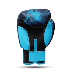 Gants de boxe professionnels en cuir véritable avec fermeture à crochet pour les scènes sportives en cuir PU de haute qualité - Product Image 3