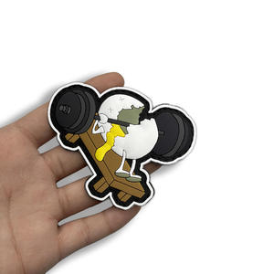 Patch PVC en gros, badge logo en caoutchouc personnalisé, patch en silicone souple gaufré pour vêtements, chapeaux, sacs à dos, uniformes et articles vestimentaires - Product Image 3