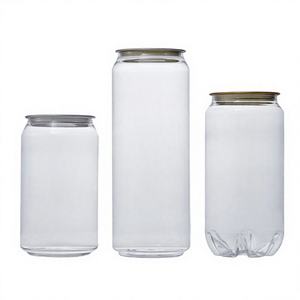 Fabricant vietnamien direct d'usine OEM de gobelets en plastique PET transparent de 500 ml, qualité alimentaire, logo personnalisé, pour bubble tea et boissons froides. - Product Image 1
