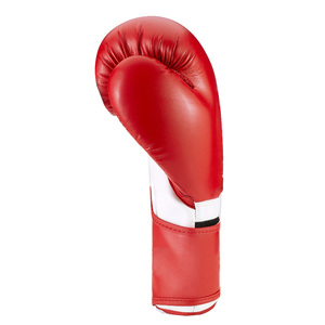 นวมชกมวยสำหรับผู้ชายและผู้หญิง สีแดง สำหรับคิกบ็อกซิ่ง มวยไทย MMA ซ้อมมวยหนัก - Product Image 5