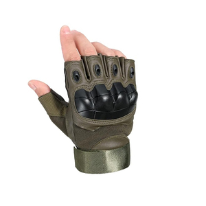 Gants de cyclisme demi-doigts pour hommes et femmes avec coussinets en gel, absorbant les chocs, respirants, pour le cyclisme sur route - Product Image 5