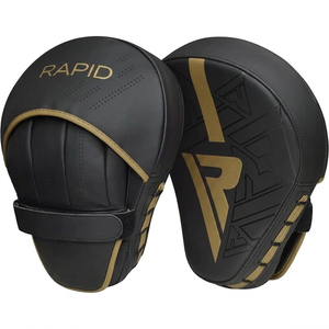 Gants de boxe personnalisés en cuir de vachette avec fermeture auto-agrippante, sangle de poignet réglable, légers et respirants pour arts martiaux - Product Image 3