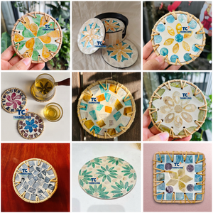 Posavasos de ratán de alta calidad de fábrica confiable, diseñados con posavasos de mimbre, para distribuidores e importadores globales. - Product Image 2