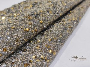 Malla de Cristales de Aguamarina AB Premium con Efecto Aurora Boreal para Vestidos de Novia, Manualidades y Accesorios de Moda - Product Image 3