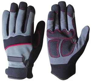 Guantes de ciclismo con dedos completos, malla transpirable con acolchado de gel para montar en bicicleta, deportes al aire libre, opciones multicolores disponibles - Product Image 4