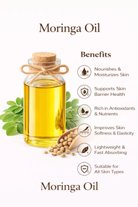Aadra International <b>Moringa</b> <b>Seed</b> Oil Pure Natural Other Extraction Skin Care Hair Care Cosmetic Massage Organic Bulk Supply - Product Image 2
