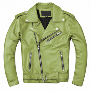 High Quality Stand Collar <b>Leather</b> <b>Jacket</b> For Outdoor Wear Hot Selling <b>Men</b> Clothing <b>Leather</b> <b>Jackets</b> New Fashion Latest Arrival - Product Image 4