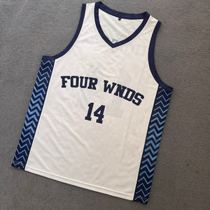 Camiseta de Baloncesto de Alta Calidad con Impresión por Transferencia de Calor, Ropa Deportiva Premium de Manga Corta, 100% Poliéster, Transpirable y de Secado Rápido - Product Image 5