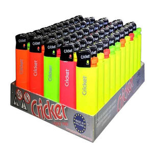 Encendedor de gas Cricket de plástico de alta calidad / Encendedor Cricket desechable con logotipo personalizado / Encendedor Cricket recargable - Product Image 1