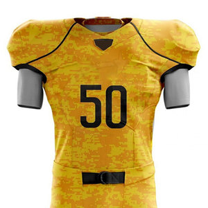 Uniforme de football américain de style sportif, respirant, confortable, vêtements de sport en polyester de haute qualité - Product Image 2