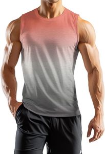 Men’s O-Neck Sleeveless <b>Workout</b> <b>Tank</b> <b>Top</b> Custom Printed Logo Breathable Quick Dry Bodybuilding Gym Training Running Sportswear - Product Image 3