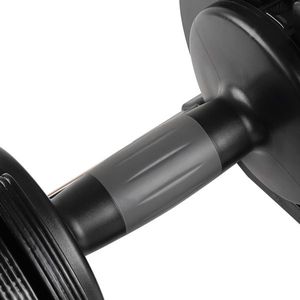 52LBS Adjustable Steel and Plastic <b>Dumbbells</b> Rubber Coated for Comfort and Durability - Product Image 5