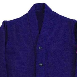 Nuevo Cárdigan de Punto Acrílico Casual de Alta Calidad con Cuello en V, Suéter Universitario de Invierno con Botones para Hermandades y Fraternidades - Product Image 2