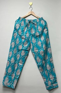 ชุดชุดนอนผ้าฝ้ายพิมพ์ลายเสือ, ชุดอยู่บ้านสไตล์โบโฮ - Product Image 2