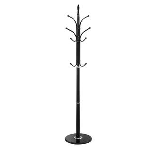 Free Standing Coat Rack with 6 Hooks Stable Marble Base Freestanding Hall Entryway Coat <b>Tree</b> <b>Stand</b> - Product Image 1