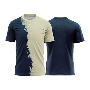 Camisetas de Moda Urbana Moderna para Hombre, Uso Diario Informal, Tejido de Punto con Serigrafía, Estampados Digitales, Tacto Suave - Product Image 1