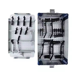 Ensemble d'instruments de chirurgie spinale Caspar Micro pour discectomie lombaire, en acier inoxydable de précision, or et noir - Product Image 3
