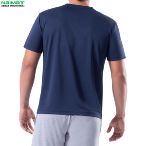 เสื้อยืดเนื้อวาฟเฟิลถัก ระบายอากาศได้ดี สำหรับผู้ชาย ผ้าเนื้อนุ่มพรีเมียม หรูหรา สไตล์มินิมอล สีพื้น แบบยูนิฟอร์ม - Product Image 3