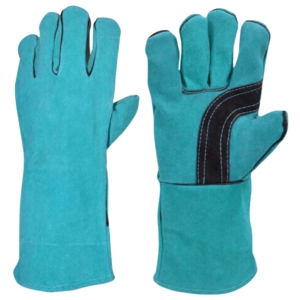 Gants de sécurité en cuir de vachette de première qualité, résistants à la chaleur, anti-étincelles, pour la lutte contre les incendies, protection des mains industrielles, gants de soudure - Product Image 2