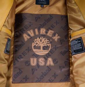 Veste bomber en cuir véritable Avirex pour homme, style slim, respirante, haute qualité, nouvelle édition, vente en gros - Product Image 6