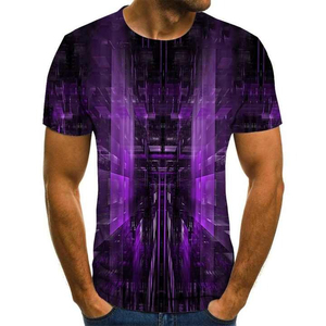 Fabrication de t-shirts unisexes vierges pour sublimation, 100% polyester, t-shirts unis grandes tailles, prix bas, meilleure qualité - Product Image 3