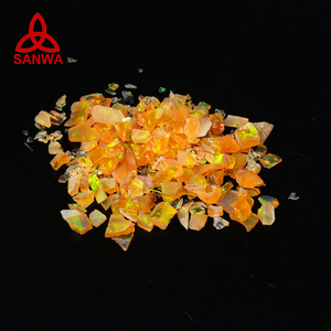 เทรนด์2025ของกิลสันโอปอลไม่มีเรซิน OP706โอปอลสีชมพูชิปไฟสีเขียวสำหรับฝังทองเหลืองเงินจี้สร้อยคอต่างหูสร้อยคอ - Product Image 3