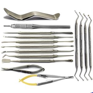 Kit de Instrumentos Quirúrgicos Dentales Manuales de Acero Inoxidable Alemán de Calidad Premium para Cirugía Periodontal y Microcirugía Oral, Elevadores Quirúrgicos - Product Image 4