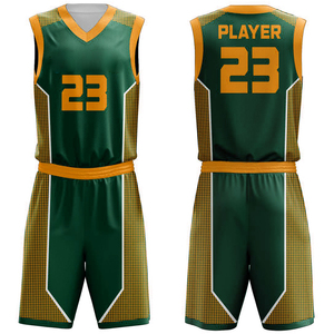 Uniforme de Baloncesto OEM para Hombre y Mujer, Conjunto de Camiseta y Pantalones Cortos con Estampado Personalizado - Product Image 1