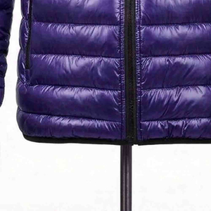 Veste matelassée pour homme à col montant, personnalisable avec logo, en toile, coupe-vent, écologique, grande taille, haute qualité à bas prix - Product Image 5