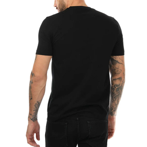 Camiseta Moderna para Hombre, de Algodón, Estilo Casual Urbano, Corte Holgado, Manga Corta, Verano, Fabricante OEM - Product Image 3