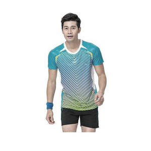 Vêtements de tennis personnalisés en gros pour hommes, uniforme de tennis, uniforme de badminton pour homme, ensemble d'uniformes de badminton et de tennis de table - Product Image 6